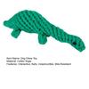 Dog Cotton Rope Toy Cute Dinosaur Shaped Dog Chew Toy for Aggressive Chewers Interactive Pet Training Toy for Small Medium Dogs