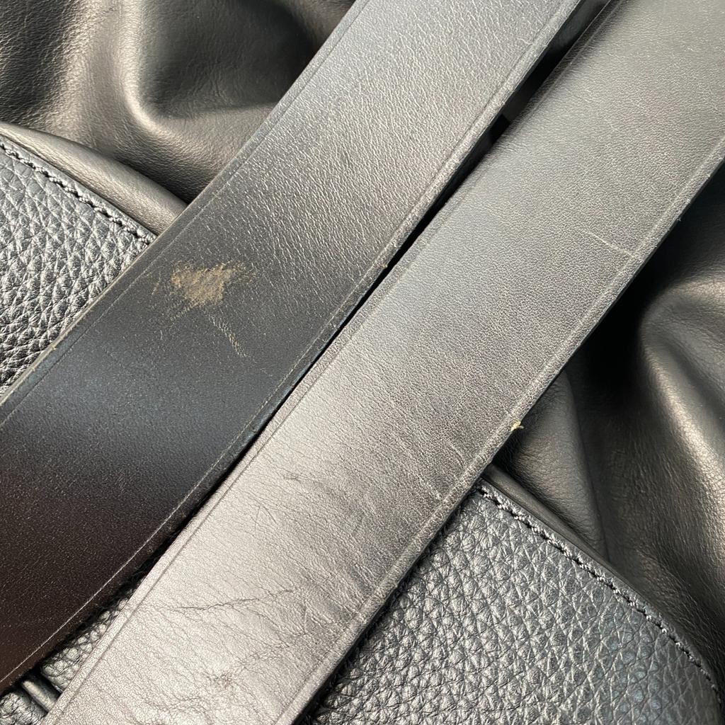 Used BerlutiBackpack Â· Daypack Brown/Black series leather mens