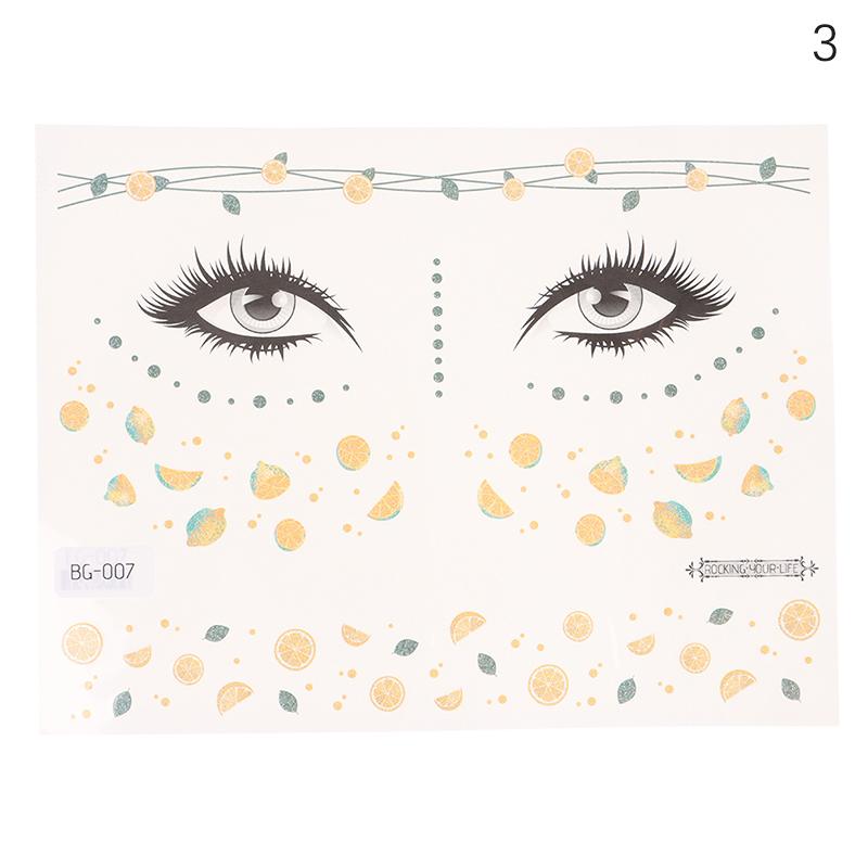 Fairy Butterfly Wings Tattoo Sticker Waterproof Eyes Face Hand Body Art Makeup