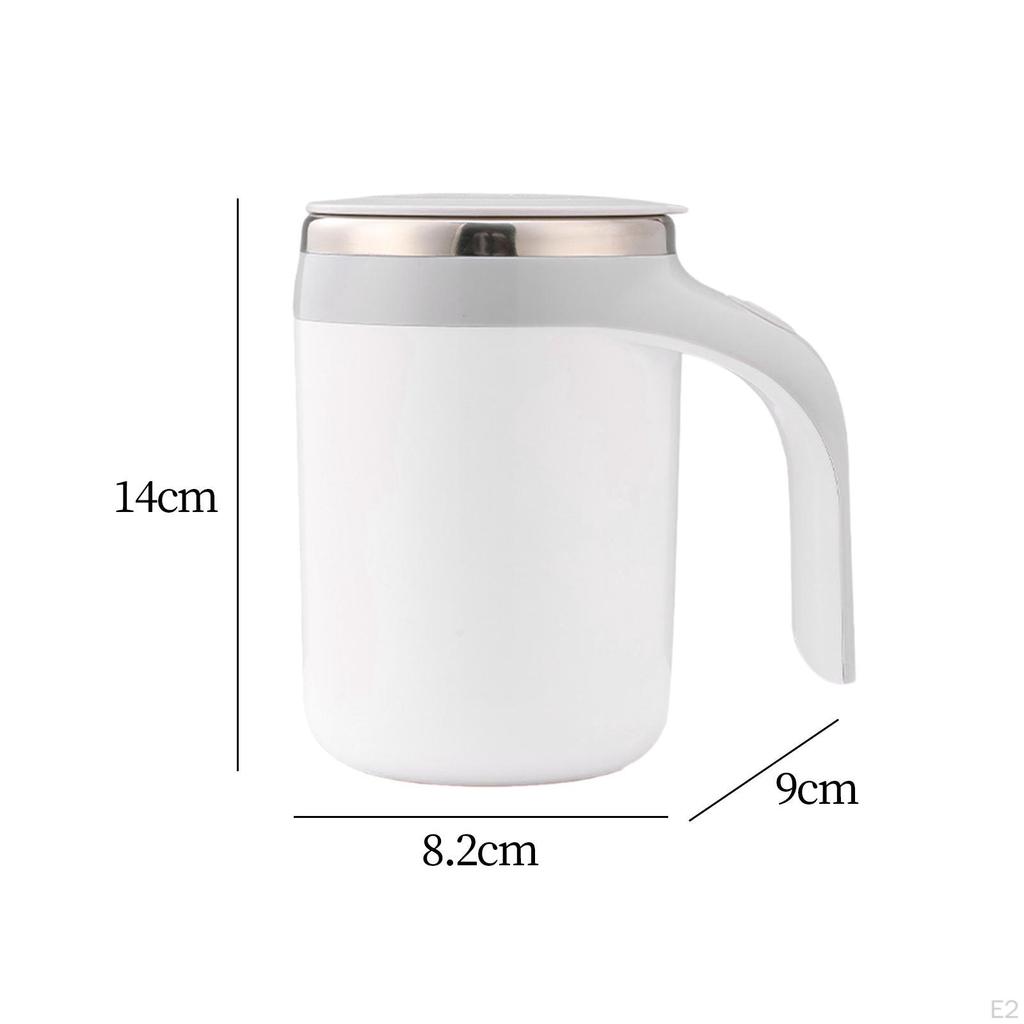 Automatic Self Mixing Coffee Cup Lightweight Auto with Handle Stirring for Office