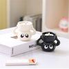 Modern Cartoon Briquette Ceramics Candle Holder Scented Aromatherapies Tealight Stand Candlestick for Bedroom Decoration