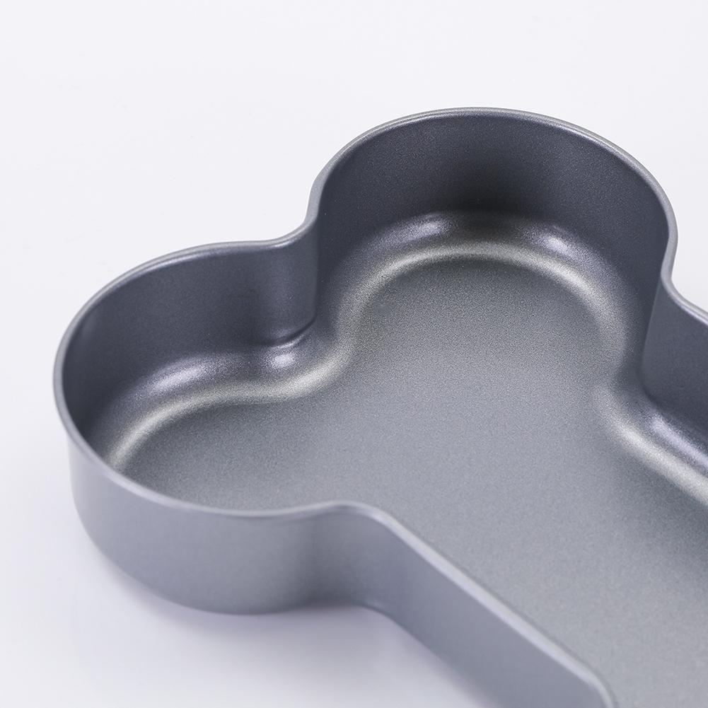 Cartoon Dog Bone Cake Cookie-Mold Food Grade Silicone Dog Bone Baking Pan Non-Stick Easy To Demold For Puppy Birthday Cake
