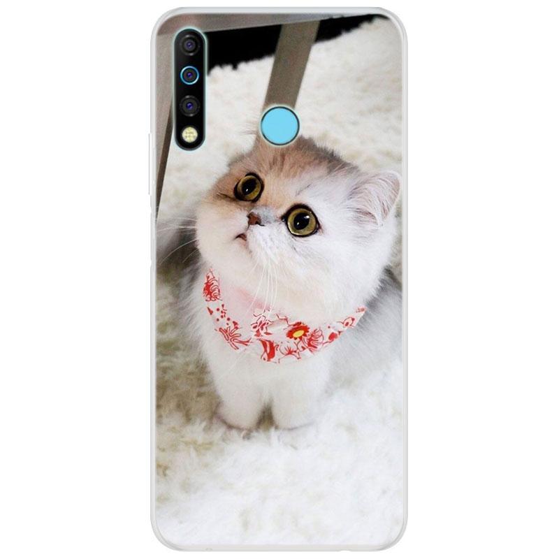 Phone Case For Tecno Camon 12 Air CC6 Case Silicone Soft TPU Back Cover For Tecno Camon 12 Case For TECNO Spark 4 Funda Cartoon