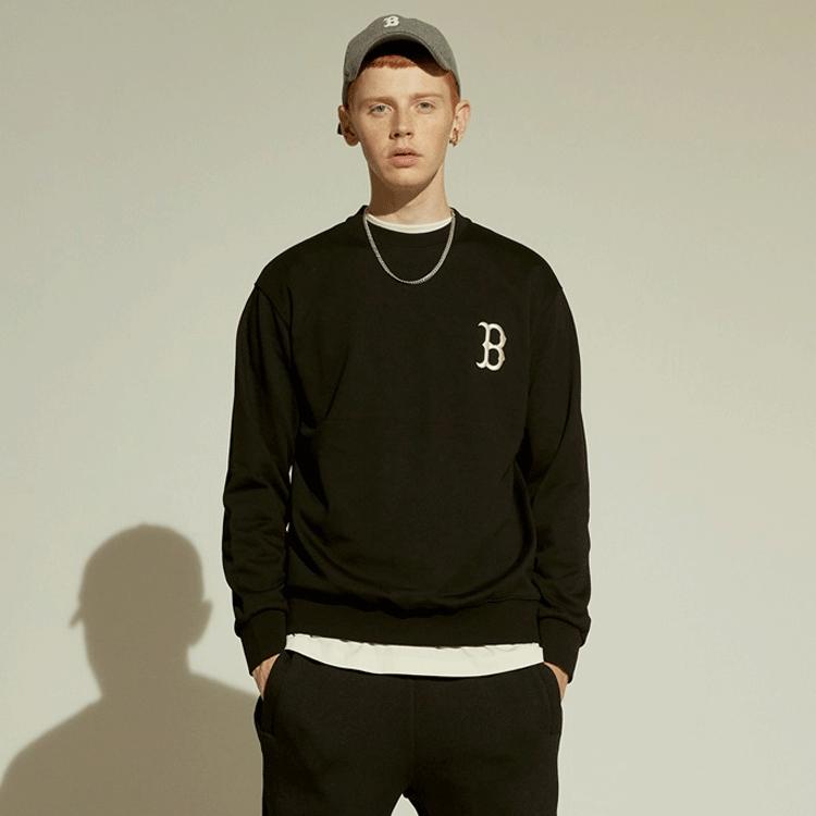 New Disney X MLB X Disney Sweatshirts Unisex Black 31MTK1041-43L