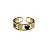 And Elegant Stylish Heart Ring With Unique Geometric Design For Women Adjustable For Comfort