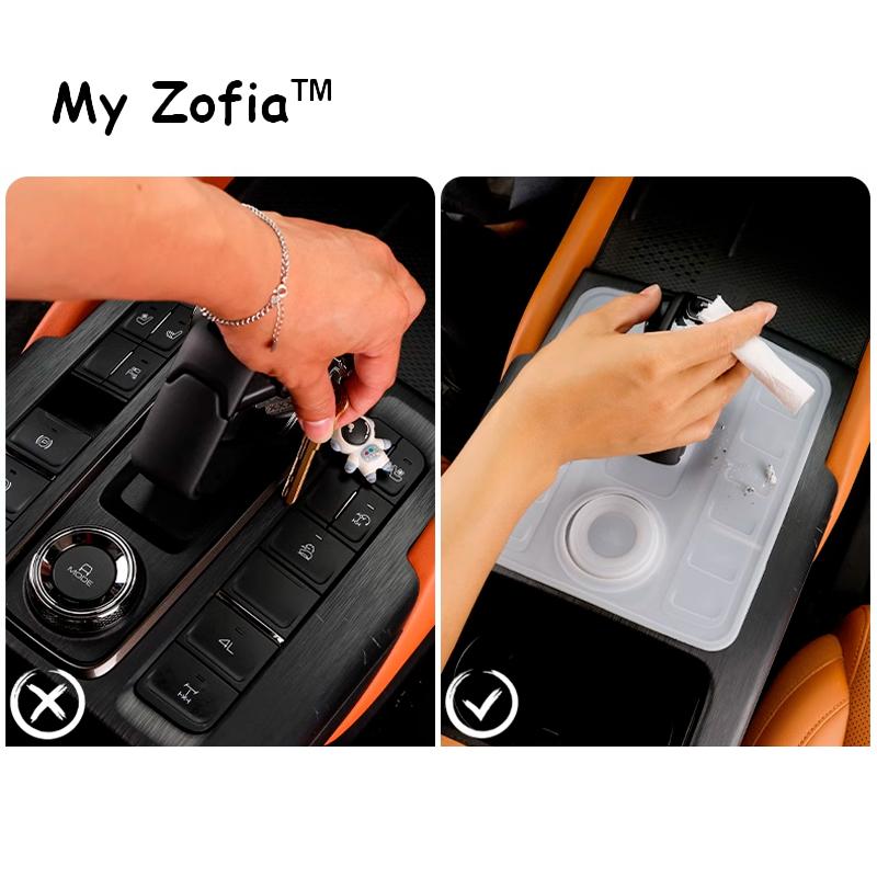 For Haval H9 2nd 2024 2025 Car Silica Gel Center Control Shift Panel Dust Cover Dustproof waterproof Protective Accessories