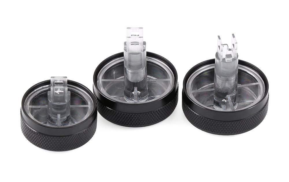 Bestmaple Nissan NV200 Vanette Air Conditioning Dial Genuine Compatible Aluminum Dial Ring