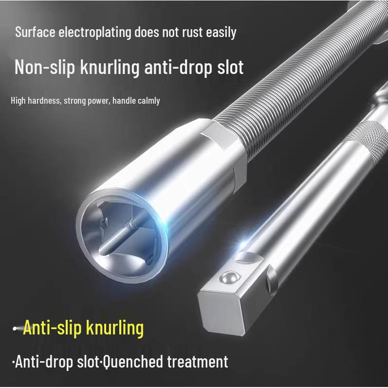 46-Piece Xiaofei Socket Wrench Repair Set - 1/4 Ratchet for Auto and Home