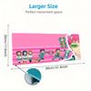 Saiki Color Mouse Pad Large Gaming Table Cushion Non-slip Laptop Tablet Big Mousepad XXL Mat Mini PC Playmat With Lock edge