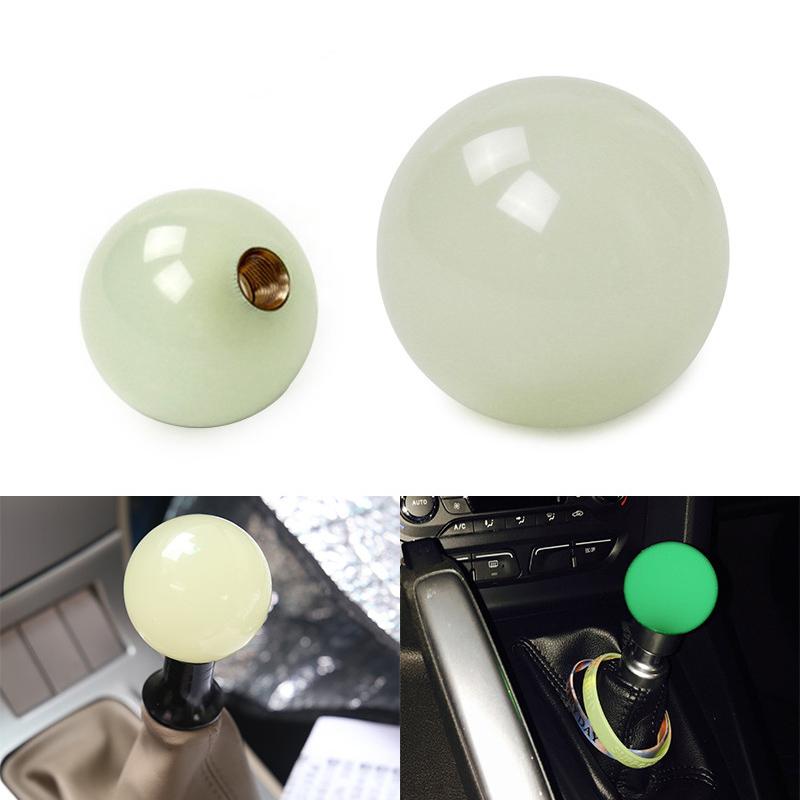 Universal Car JDM Green/Blue/Red Glow In The Dark Shift Knob For /Automatic Short Throw Gear Shifter With Adapter