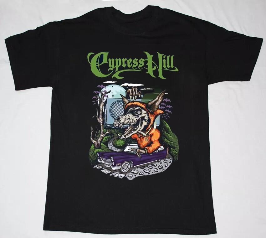 Cypress Hill Concert Black Short Sleeve Shirt Gift For Fan Unisex T-Shirt S