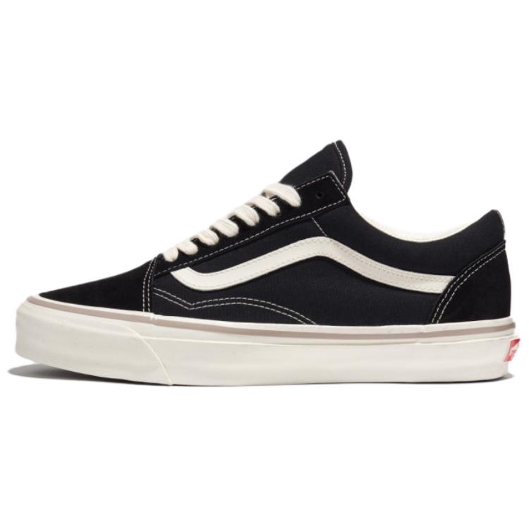 Vans Old Skool Series Comfortable Versatile Low-Top Canvas Shoes Unisex Sneakers Black VN000CT91KP1