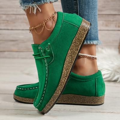 Stora storlekar Damskor Flats Elastiskt band Ärmfot Lättskötta Casual Enkla Skor Canvas-skor