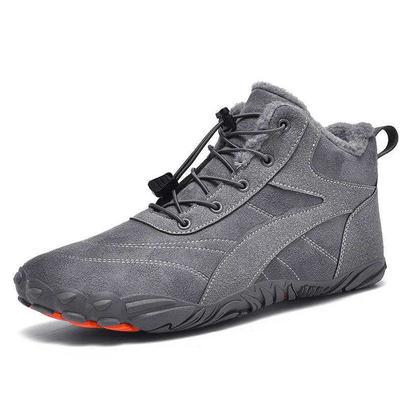 Couple's Winter Cotton Shoes 2026 New Plush Thicken Comfortable Men's Warm Shoes Outdoor Non Slip Soft Sole Women's Snow Boots