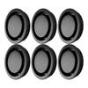 6PCS Kitchen Gas Stove Vent Covers Enhancing Aesthetic Appeal and Prevent Dust Entry Easy Installation and Remove