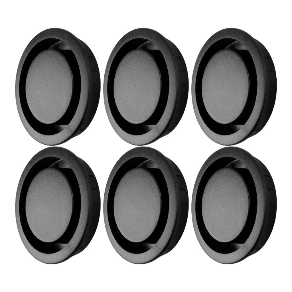 6PCS Kitchen Gas Stove Vent Covers Enhancing Aesthetic Appeal and Prevent Dust Entry Easy Installation and Remove