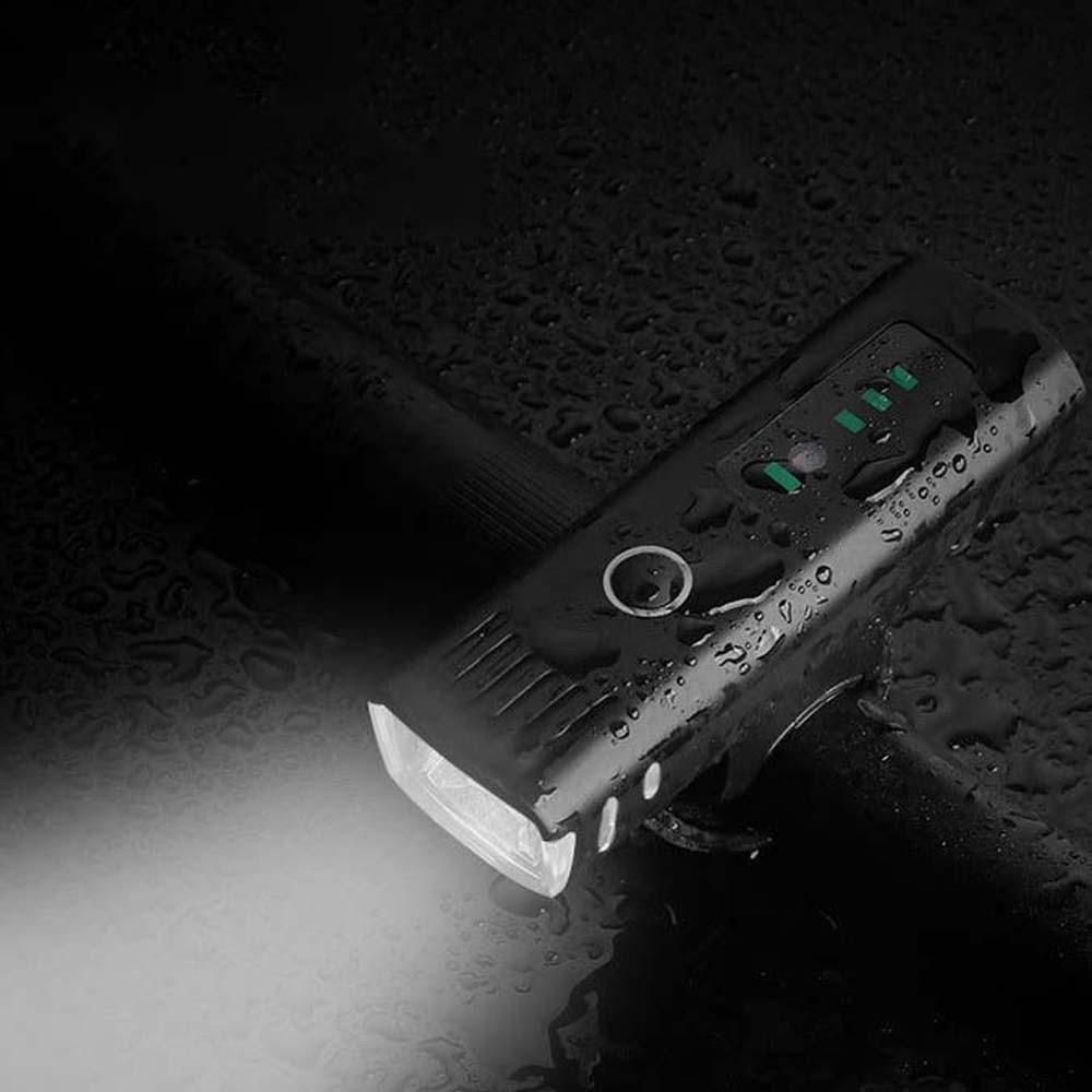 Intelligent Light Sensing Bike Headlight USB Rechargeable MTB Front Lamp  Bike Accessories