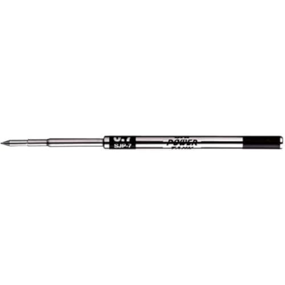Mitsubishi Pencil Ballpoint Pen Refills SJP-7 Black, Pack of 10