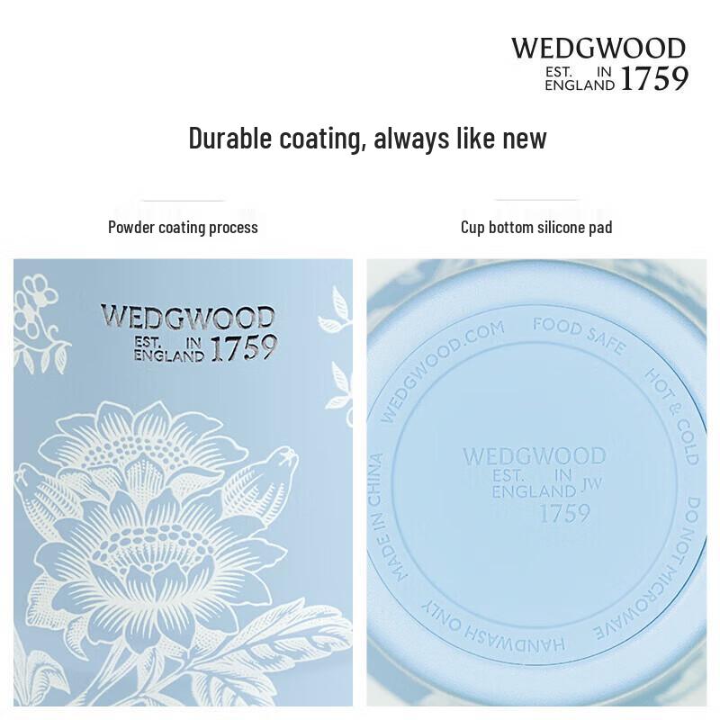 Wedgwood Wanderlust Ceramic Straw Tumbler