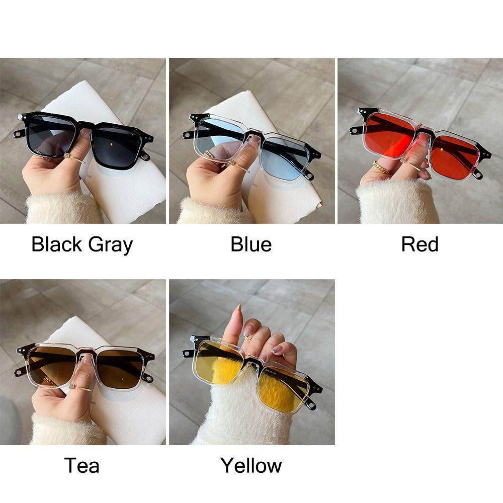 Fashion Retro Sunglasses for Women Men Vintage Tint Ocean Lens Sun Glasses Sports Travel UV400 Shades Hip Hop 90s Glasses