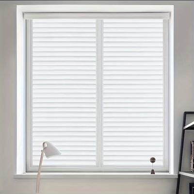 1 Roll Blinds Decorative Window Privacy Film, UV Removable Privacy Film Window Glass, Suitable for Bathroom Home Office