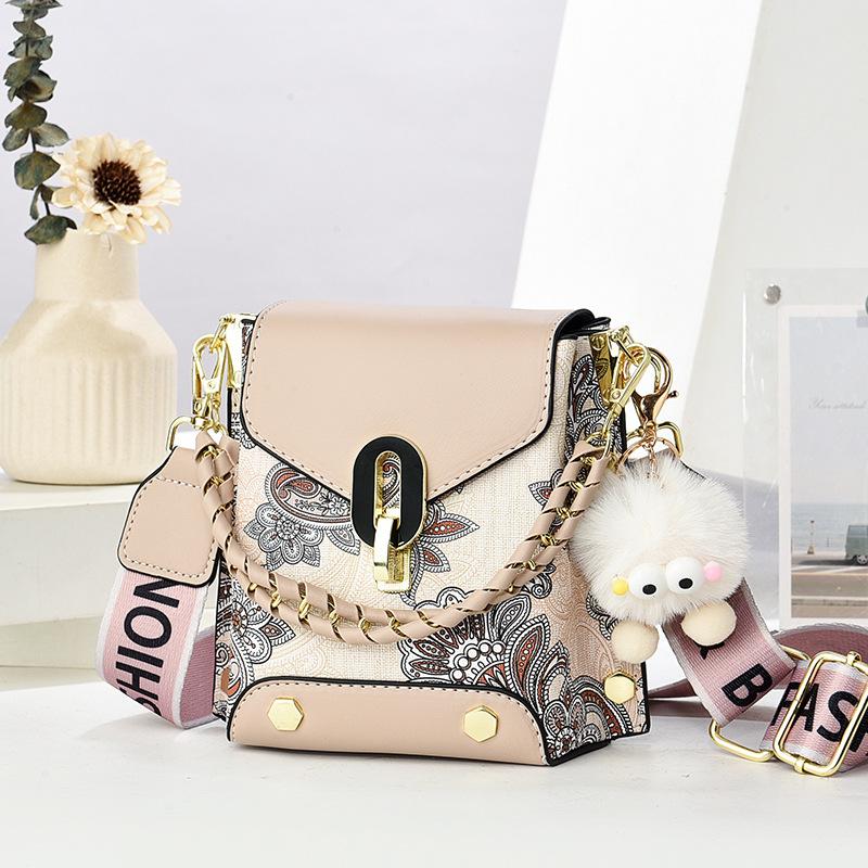 Damen Messenger Handy Umhängetasche mit hohem Sinn für Mode Damen 2025 neu heiß verkaufte Nischen tragbare PU vielseitige Schultertasche Damentasche