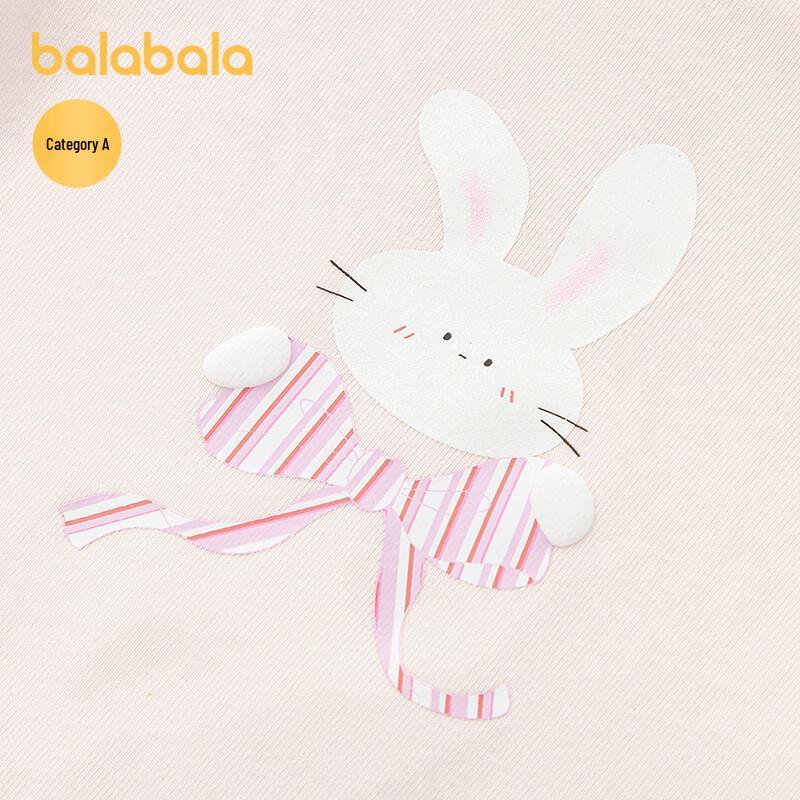 Balabala Girls' Cute Cartoon Short Sleeve T-Shirt Top
