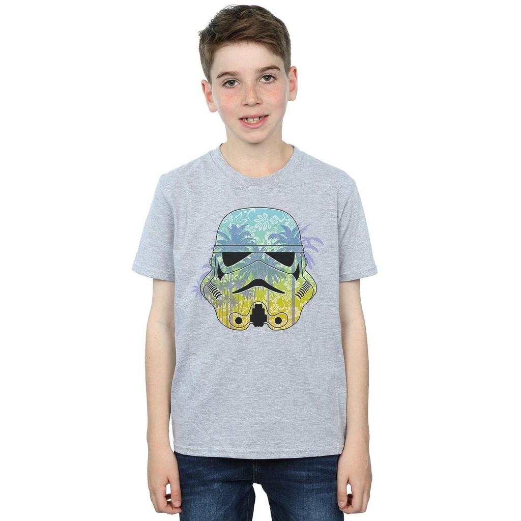 STAR WARS Boys Command Stormtrooper Hawaiian T-Shirt