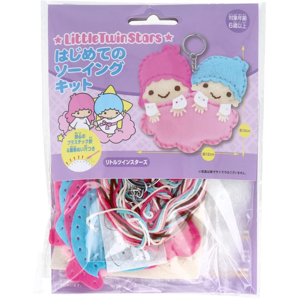 

Man Onoe Первый швейный набор для начинающих Sanrio Little Twin Stars OM-021271