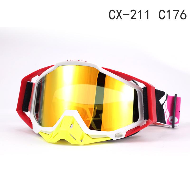 100% Windproof Off-road Motorcycle & Ski Goggles for Outdoor Riding