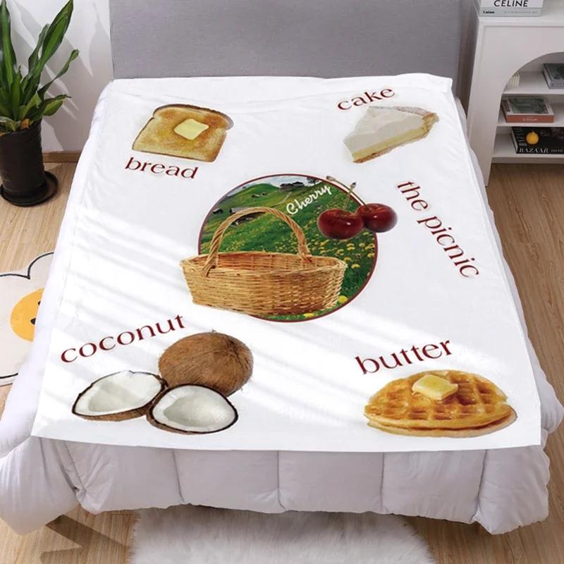 

Nordic Style Flannel Throw Blanket for Home Decor, Soft Bed or Office Nap Shawl – Travel Sofa Cover & AC Towel Bedspread 30x40in