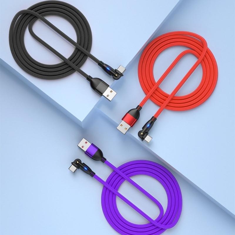 Nylon Braided Quick Charging USB to Type C Charging Data Cable with Fast Speed Transfer for Gaming Devices