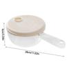 Multifunctional 2 In 1 Plastic Fruit Washing Bowl with Strainer and Integrated Drain Tray for Efficient Kitchen Use