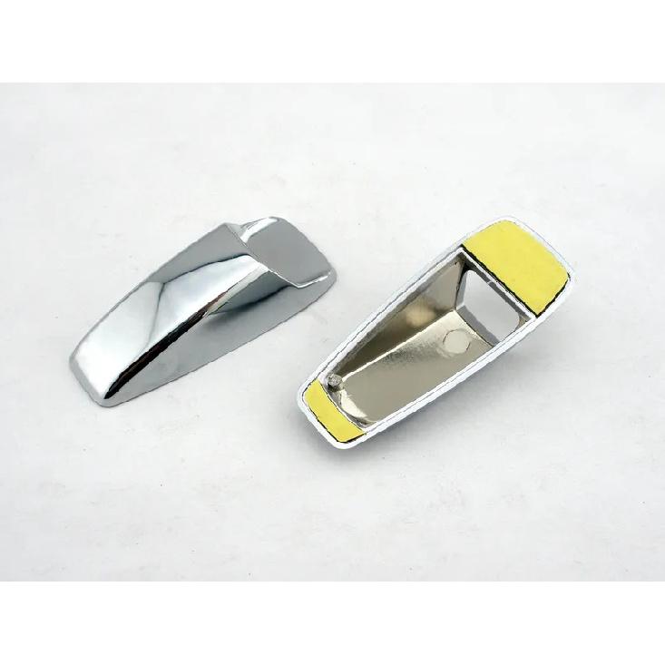 Universal car decoration auto body kits badget Car Bonnet Screen Spray Nozzle cover Washer Wash Vent jet Covers - Pair