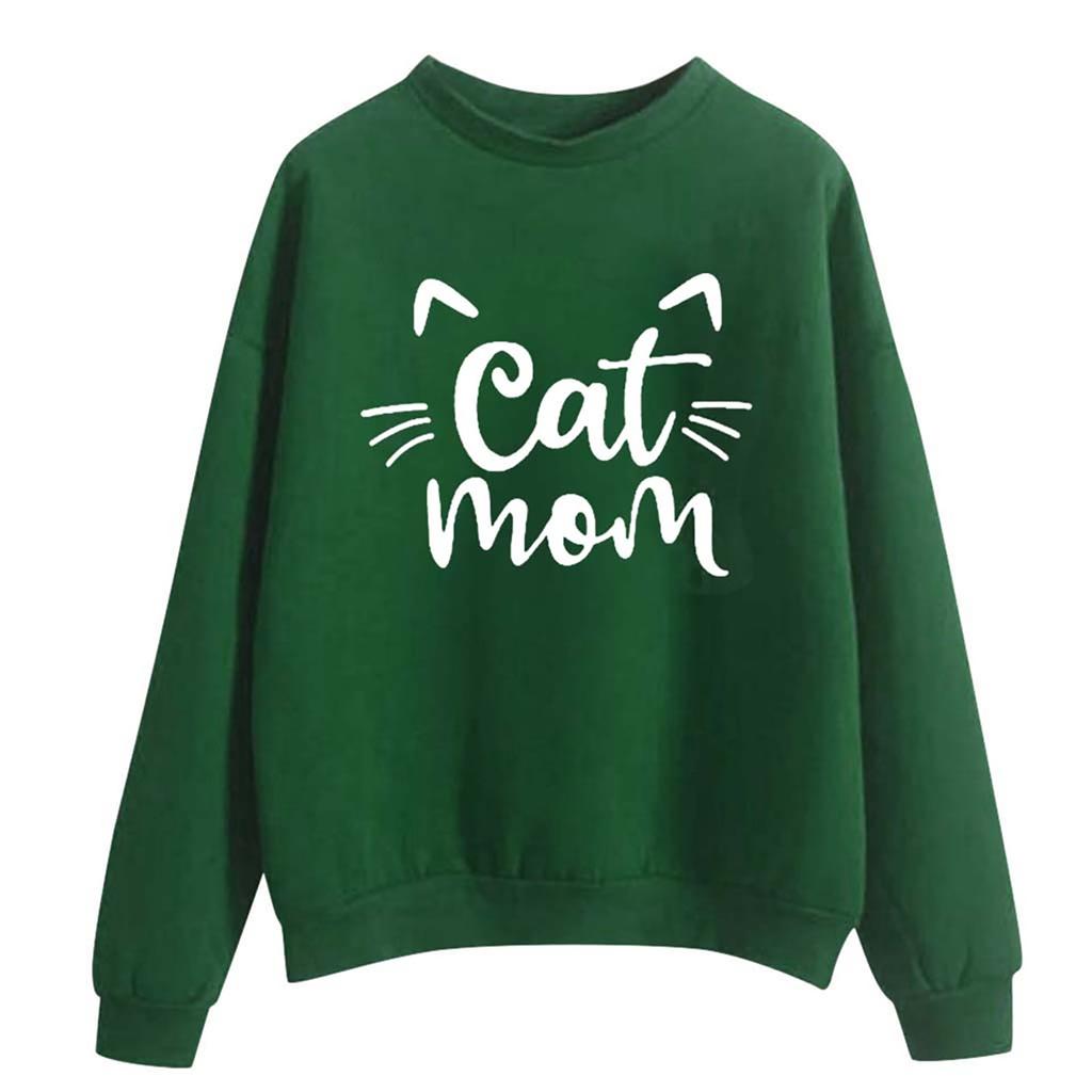 Women's Fashion Winter Printing High Collar Long Sleeve Plus Sweatshirt