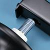 ABS Replacement Side Handle with Textured Black Grip and Guard Collar for Installation, Repair Service, Single Handle