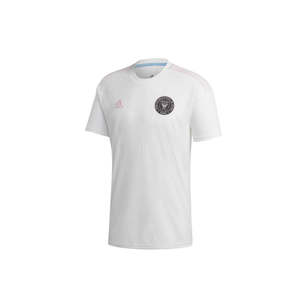 adidas Men's Inter Miami CF Beckham Home White Pink Soccer Jersey GE2104