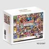 Qiwan 1000-Piece Animal & Landscape Jigsaw Puzzles for Adults & Kids