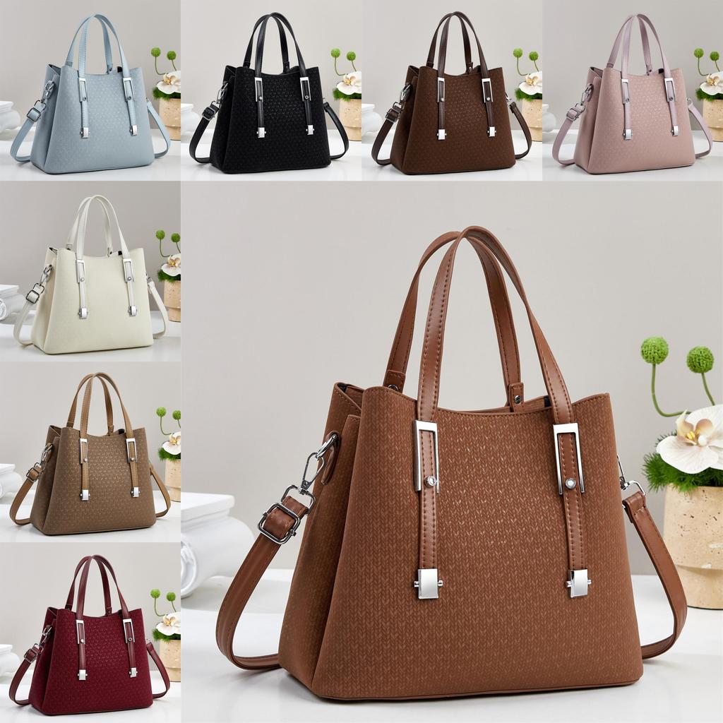 Pu Material Large Crossbody Bag With Zipper Pockets For Daily Use Women