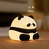 Rechargeable Silicone Night Light - Tap to Illuminate, Ideal for Bedside and Gifts