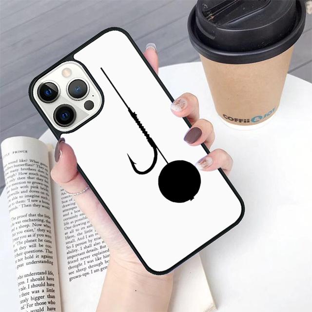 

Carp Fishing Boilie Rig Hook phone Case Cover For iPhone 17 Air 16 15 14 Plus 11 12 13 Pro Max coque iPhone 13