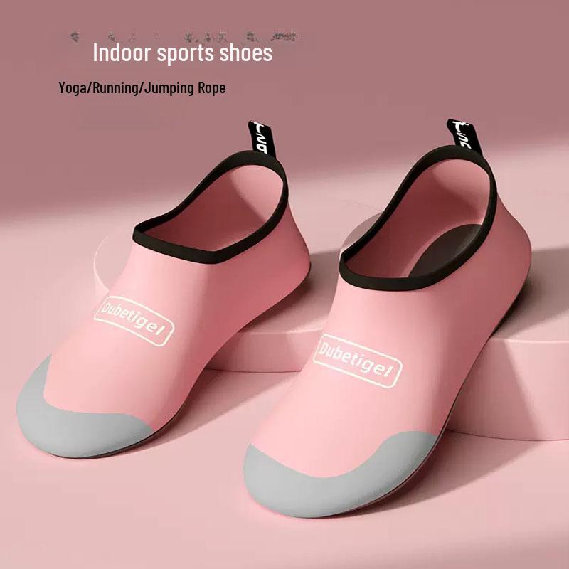 Damen Yoga & Pilates Rutschfeste Schuhe mit weicher Sohle für Indoor-Übungen, Seilspringen und geräuschloses Laufen.