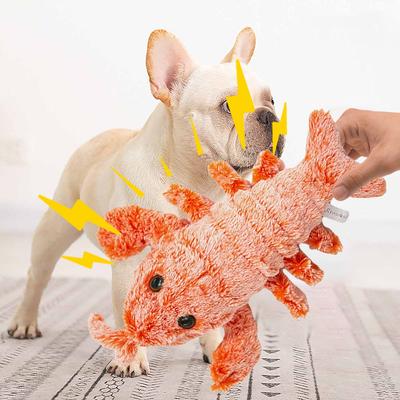 Moving Puppy Chew Toys Floppy Lobster Interactive Dog Toy Interactive Dog Toys To Keep Them Busy for Medium Dogs Teething