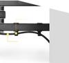 Universal Wall-Mounted Telescopic Rotating TV Stand for 32-43 Inch TVs