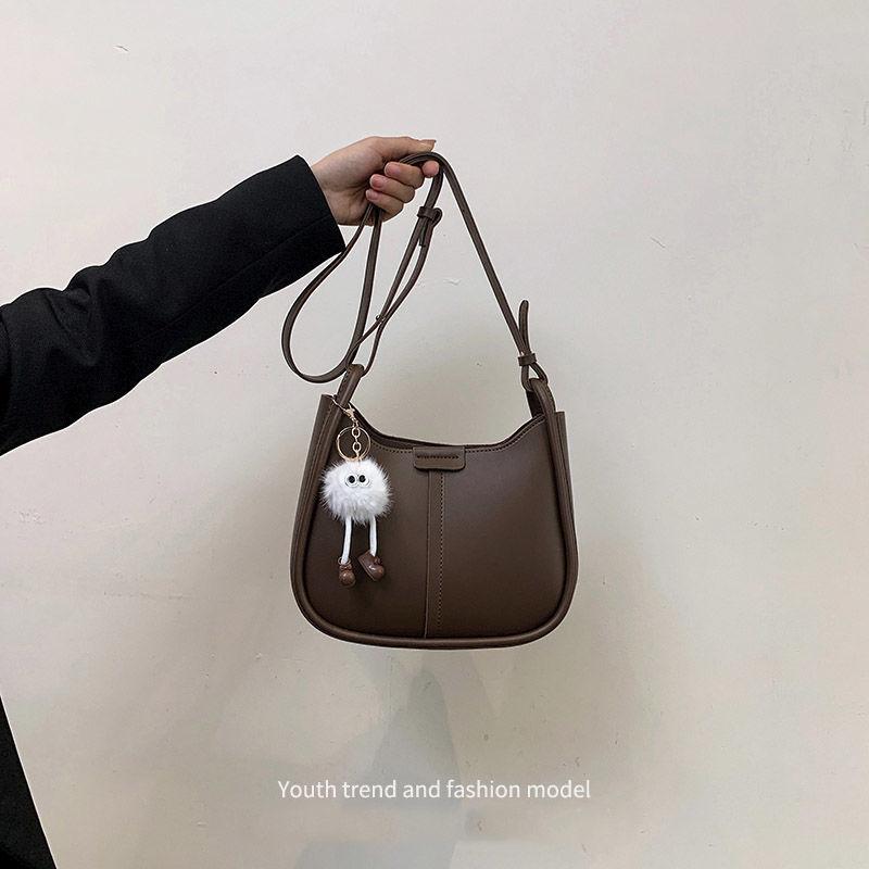 Today's Popular Bags, Bucket Bags, Women's New Bags, High-end Retro Shoulder Messenger Commuter Bags