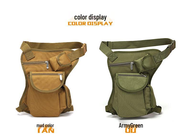Waterproof Tactical Leg Bag for Outdoor Sports & Fishing - Compact Waist Bag for Camping, Cycling, and Mountaineering