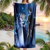 Large Beach Towel Quick Dry Absorbent Towel For Beach IndoorCorpse Bride Emily Victor