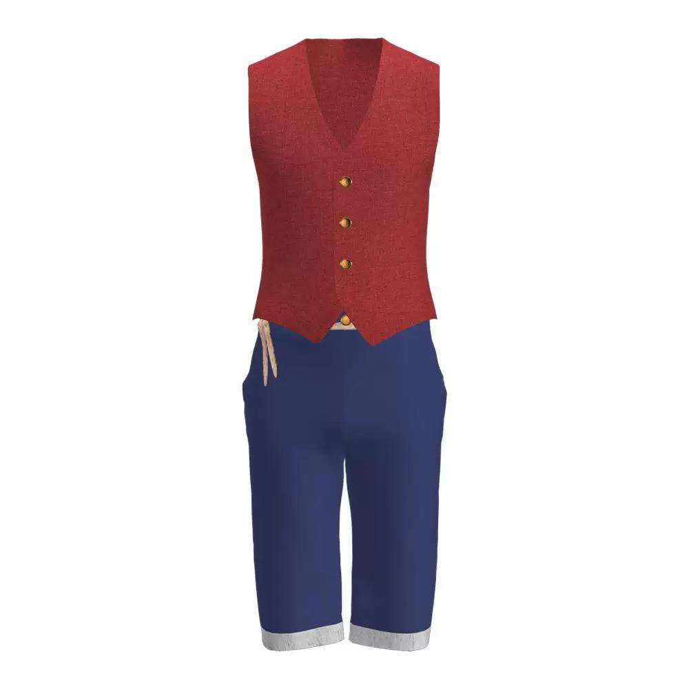 Movie live-action Luffy Nami Sauron ONE PIECE plays anime cosplay Halloween show costume woman XS красный