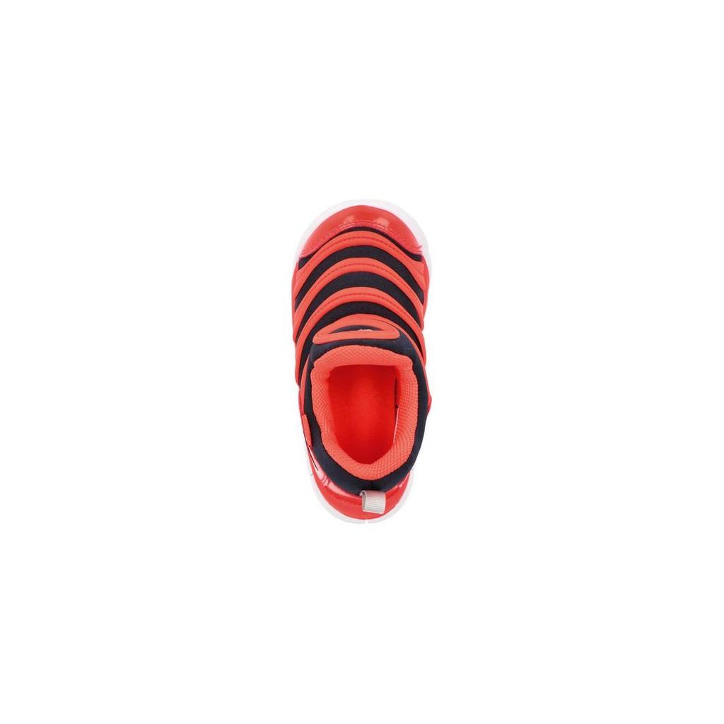 Nike Dynamo Free Fabric Comfortable Casual Wear Durable Lightweight Shock Absorption Support Low-Top Walking Shoes Baby Shoes Orange 343938-636
