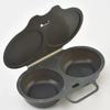1Pcs Portable Steamed Egg Box Food Grades Plastic Microwave Egg Cooker Heat Resistant Kitchen Cooking Mold Egg Steamer